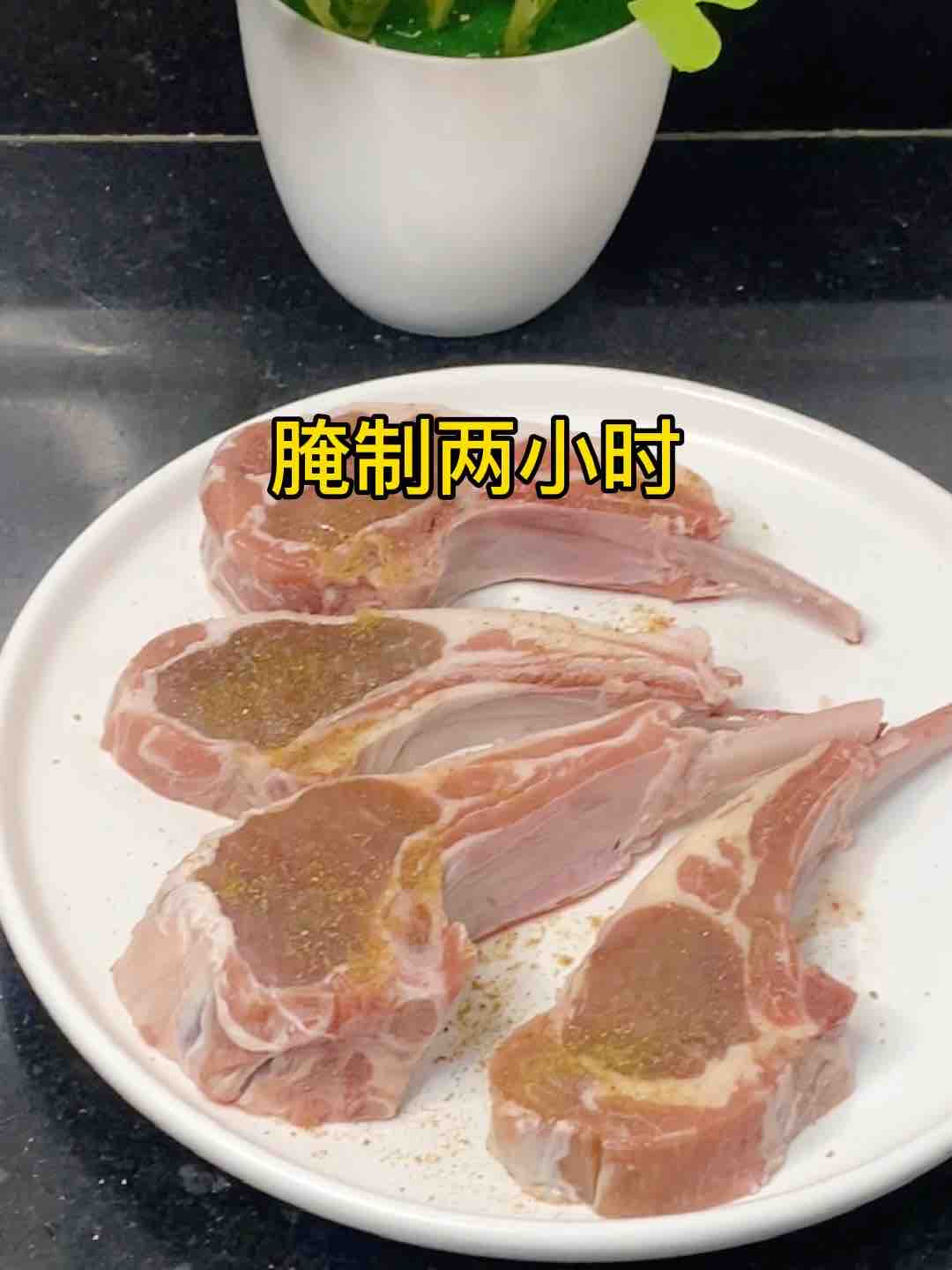 法式小羊排，這樣做??爆汁鮮嫩，超好吃???的做法-家常味煎菜譜