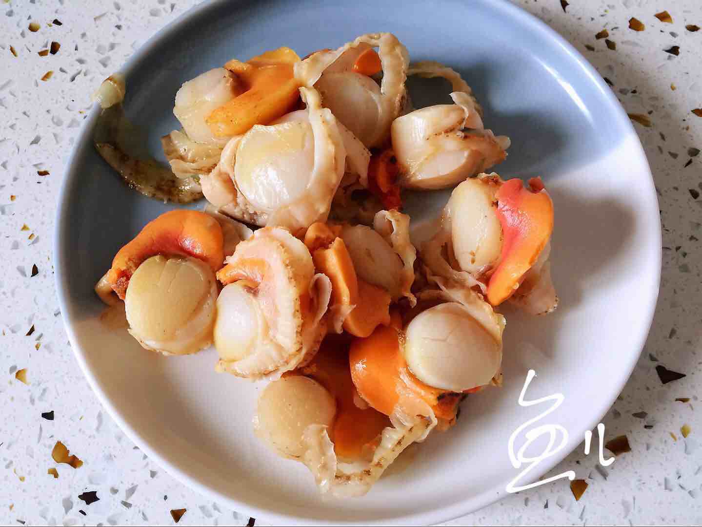 扇貝和它一起搭配太棒了，味道鮮美，吃完還想吃！的做法-咸鮮味炒菜譜