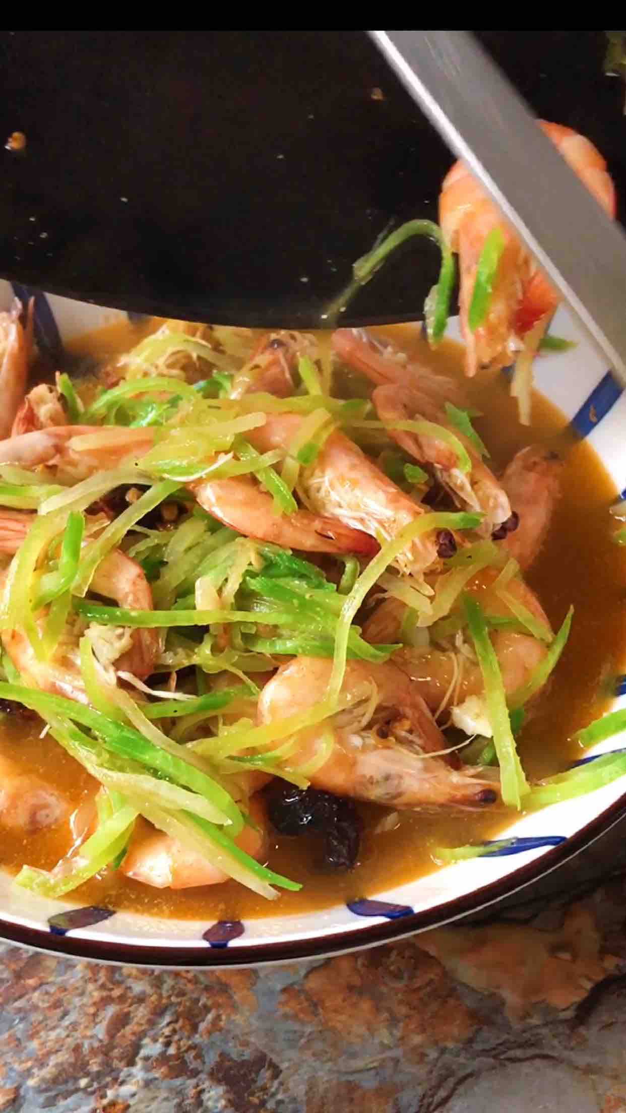 蘿卜絲蝦的做法-咸鮮味炒菜譜