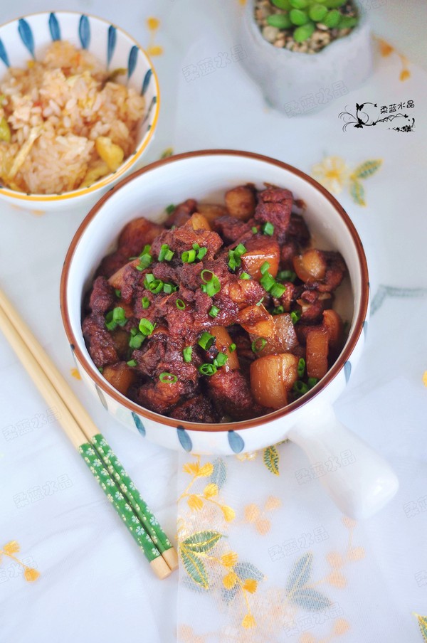 無油紅燒肉的做法-甜味燉菜譜-易網健康養生網 無油紅燒肉的做法-甜味燉菜譜