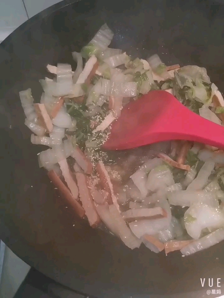 茭菜炒豆腐的做法-家常味炒菜譜