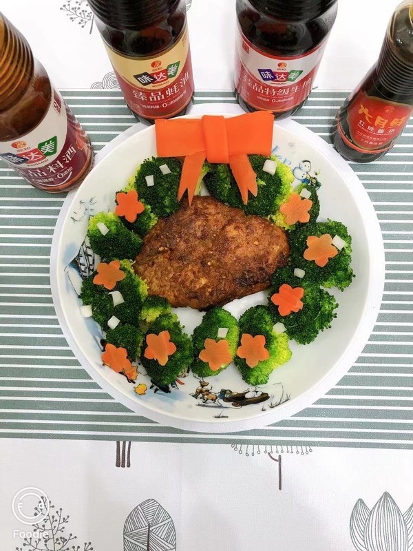 圣誕花環雞扒的做法-香辣味煎菜譜-易網健康養生網 圣誕花環雞扒的做法-香辣味煎菜譜