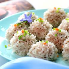 一口一個肉丸子，孩子都不挑食了的做法-家常味蒸菜譜