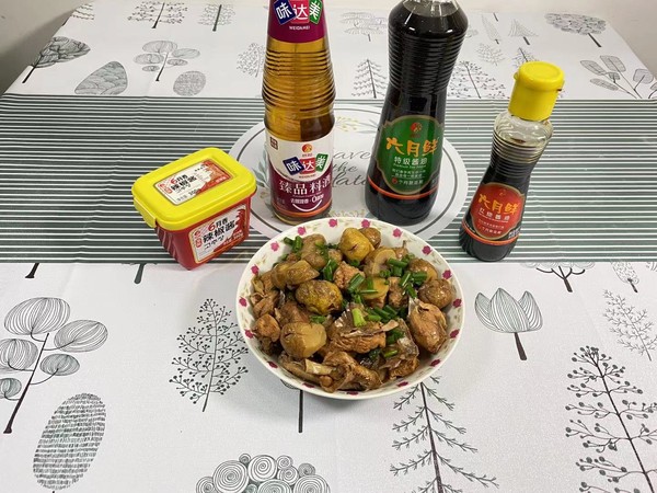 #冬至大如年#板栗燉雞的做法-家常味燉菜譜