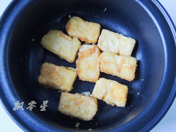 蒜香脆皮豆腐的做法-家常味煎菜譜