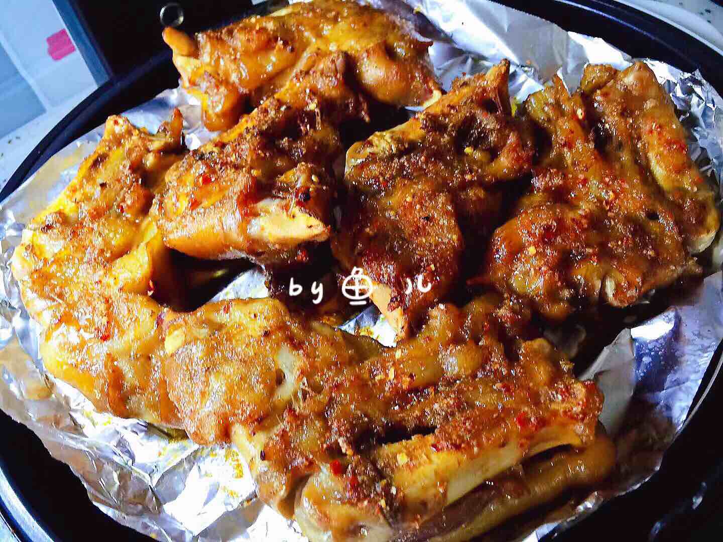 烤豬蹄的做法-香辣味烤菜譜
