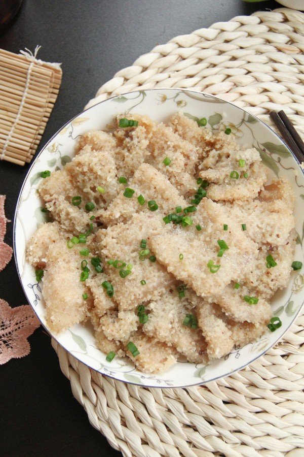簡單方便的蒸菜安排！粉蒸肉，肥而不膩的做法-咸鮮味蒸菜譜