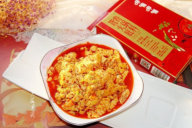 3步教你做最好吃的麻辣豆腐，嫩滑入味，麻辣鮮香，超級(jí)下飯的做法-家常味燉菜譜
