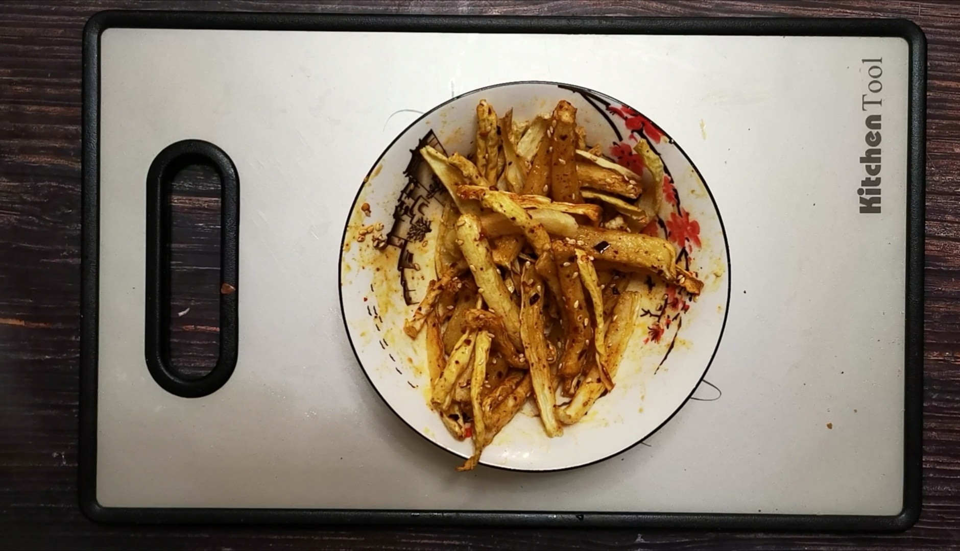 烤箱版蘿卜干的做法-家常味烤菜譜