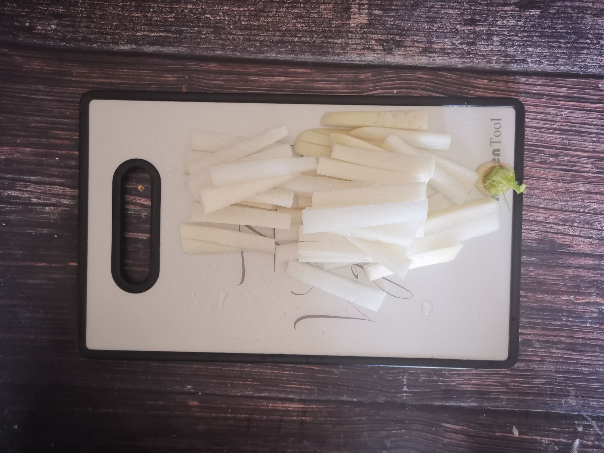烤箱版蘿卜干的做法-家常味烤菜譜