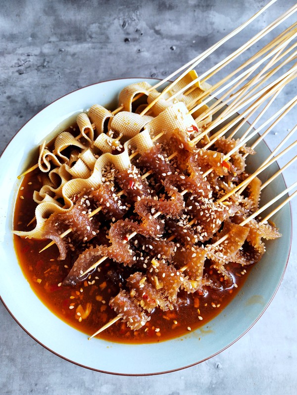 麻辣毛肚豆皮串的做法-麻辣味煮菜譜-易網健康養生網 麻辣毛肚豆皮串的做法-麻辣味煮菜譜
