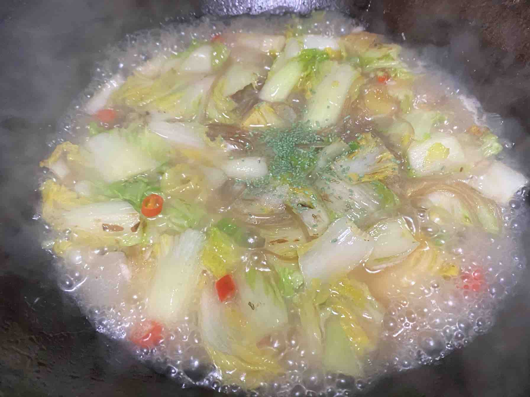 大白菜粉絲的做法-家常味燒菜譜