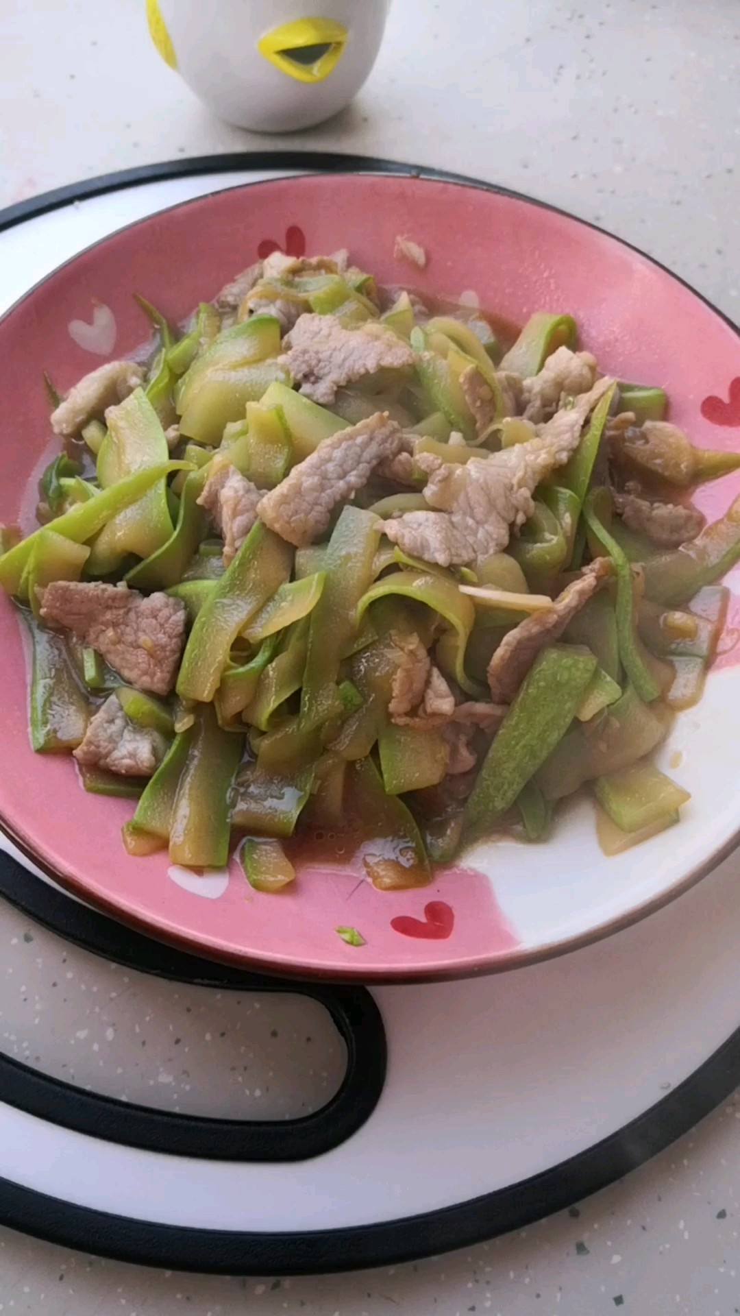 鮮香下飯，葷素搭配營養好，角瓜炒肉片的做法-家常味炒菜譜