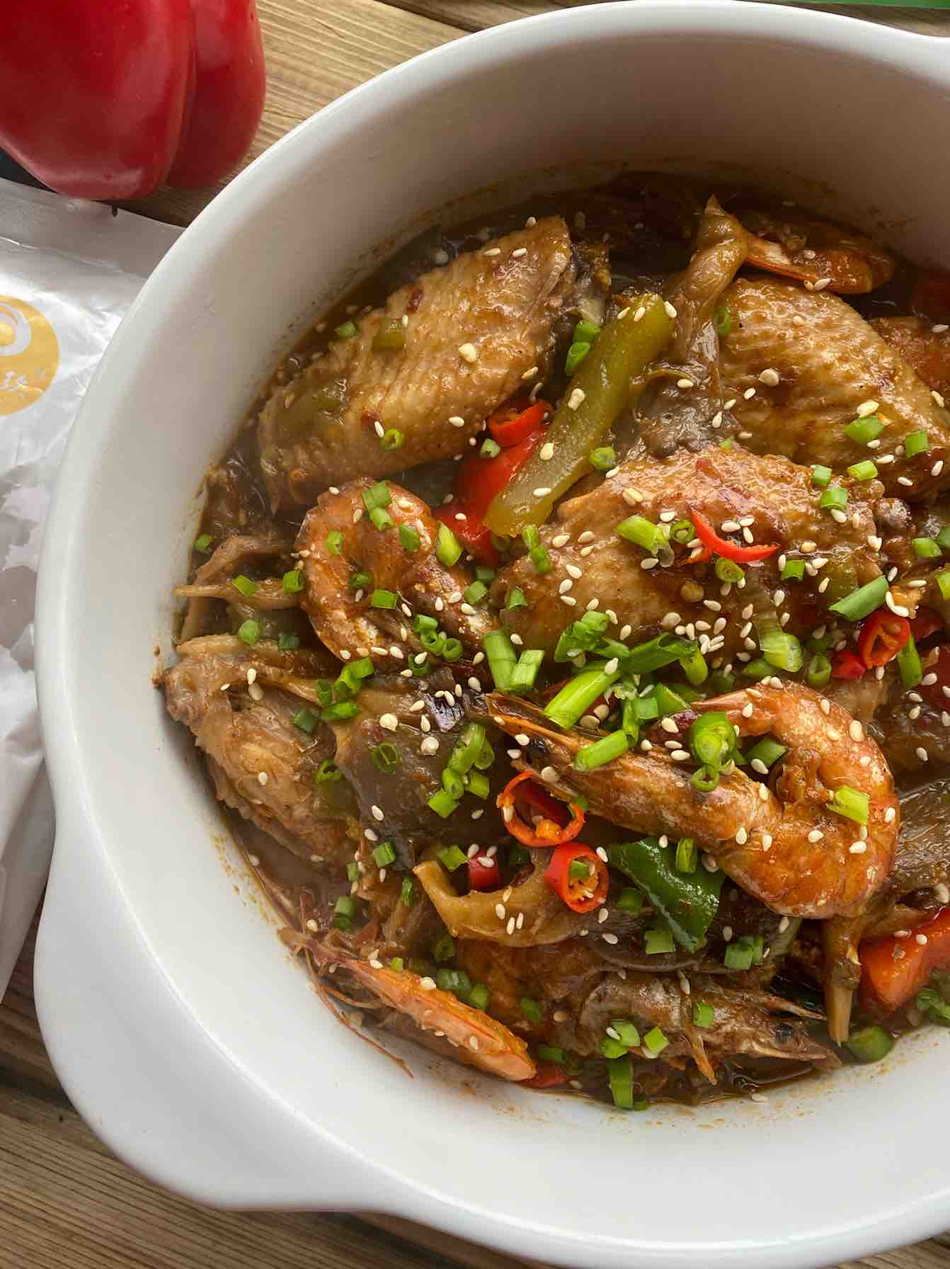 麻辣干鍋翅中蝦的做法-麻辣味燒菜譜-易網健康養生網 麻辣干鍋翅中蝦的做法-麻辣味燒菜譜