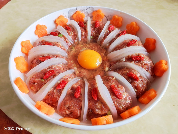 花開富貴(蘿卜蒸肉)的做法-咸鮮味蒸菜譜-易網(wǎng)健康養(yǎng)生網(wǎng) 花開富貴(蘿卜蒸肉)的做法-咸鮮味蒸菜譜