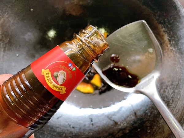山藥南瓜炒木耳，素炒不樸素的做法-家常味炒菜譜