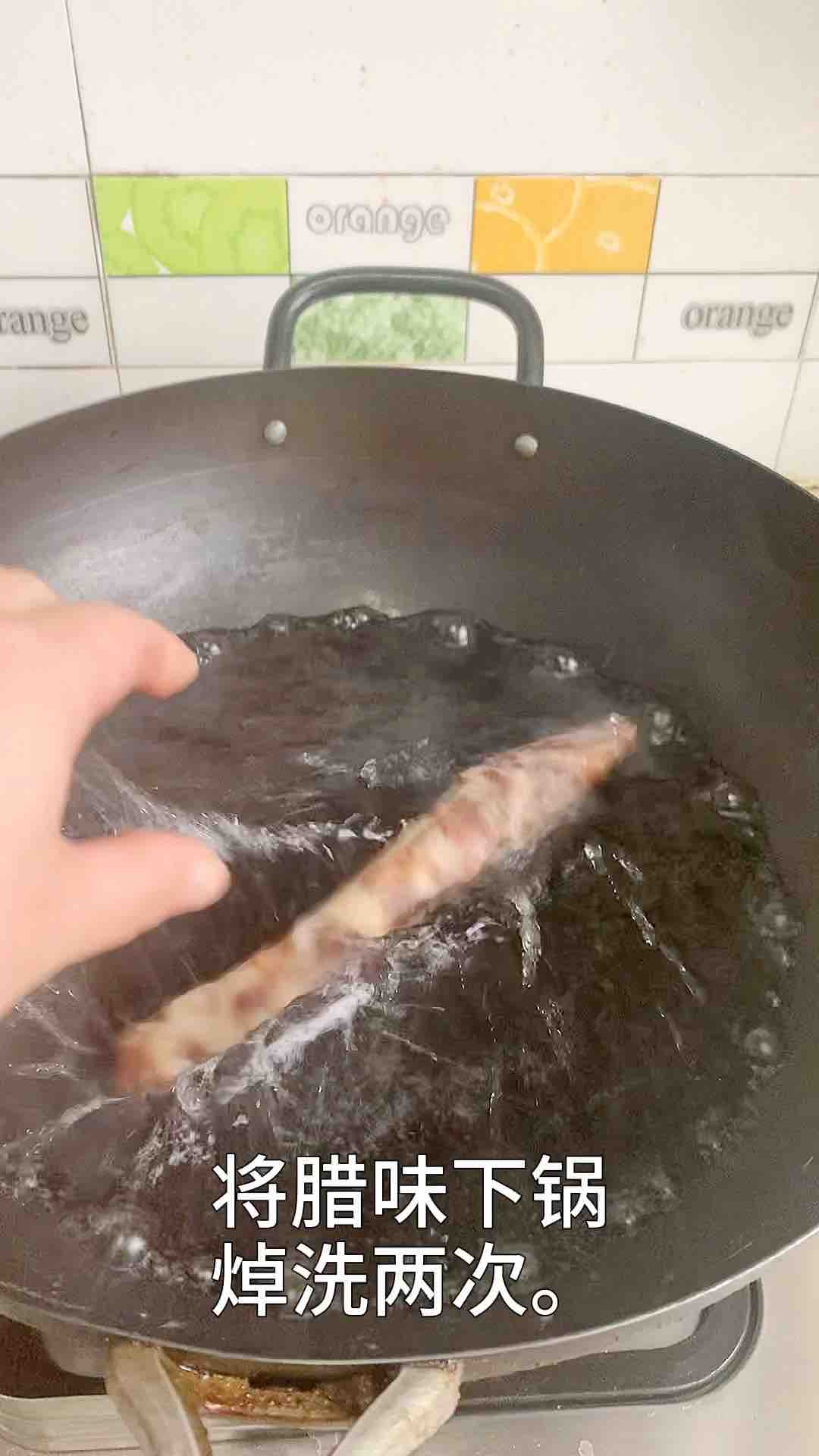 臘味合蒸老家專(zhuān)屬的年味，娃爸邊吃邊感慨的做法-家常味蒸菜譜