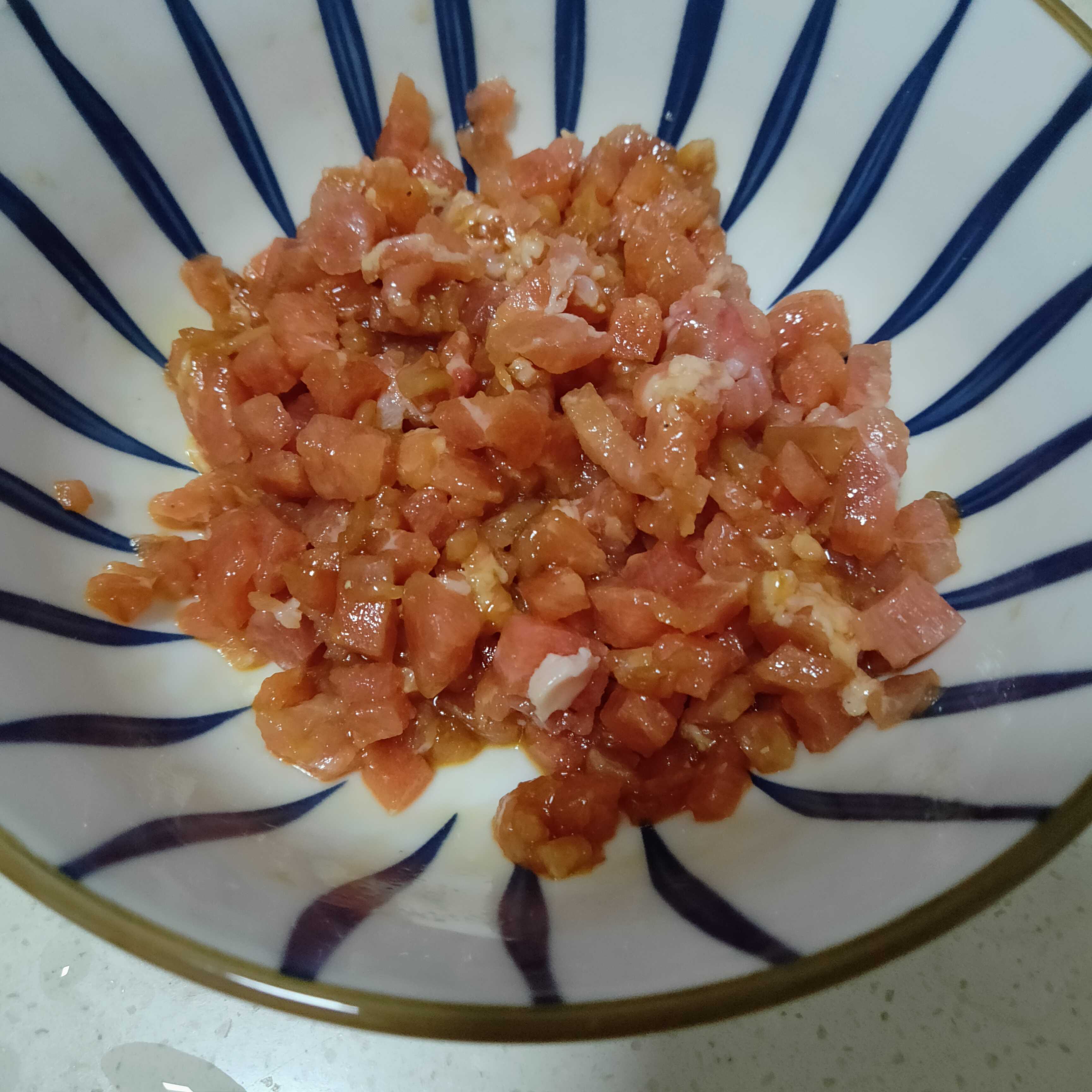 香菇蒸肉末的做法-家常味蒸菜譜