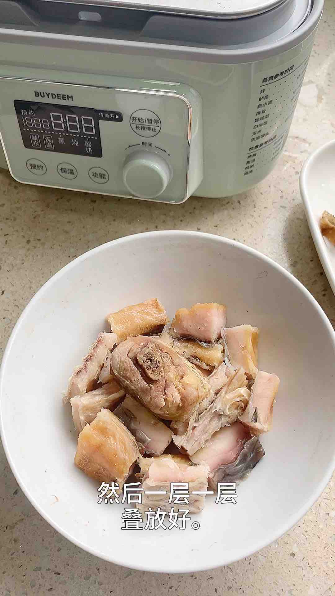 臘味合蒸老家專(zhuān)屬的年味，娃爸邊吃邊感慨的做法-家常味蒸菜譜