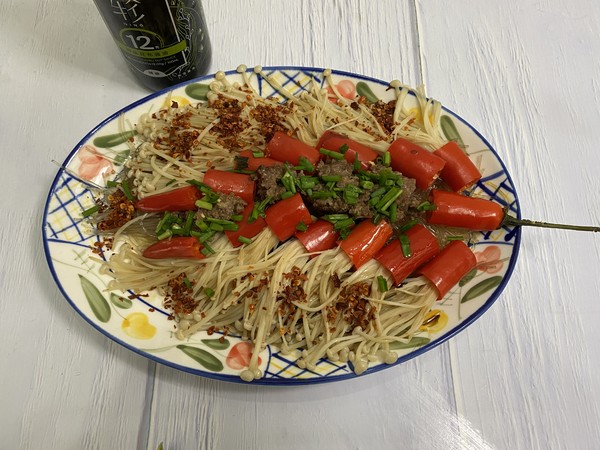 #年味食足#鞭炮牛肉金針菇的做法-香辣味蒸菜譜-易網(wǎng)健康養(yǎng)生網(wǎng) #年味食足#鞭炮牛肉金針菇的做法-香辣味蒸菜譜