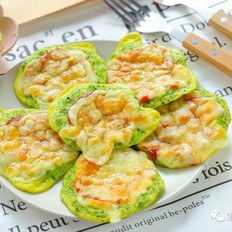 西藍(lán)花奶酪餅【寶寶輔食食譜】的做法-家常味烘焙菜譜