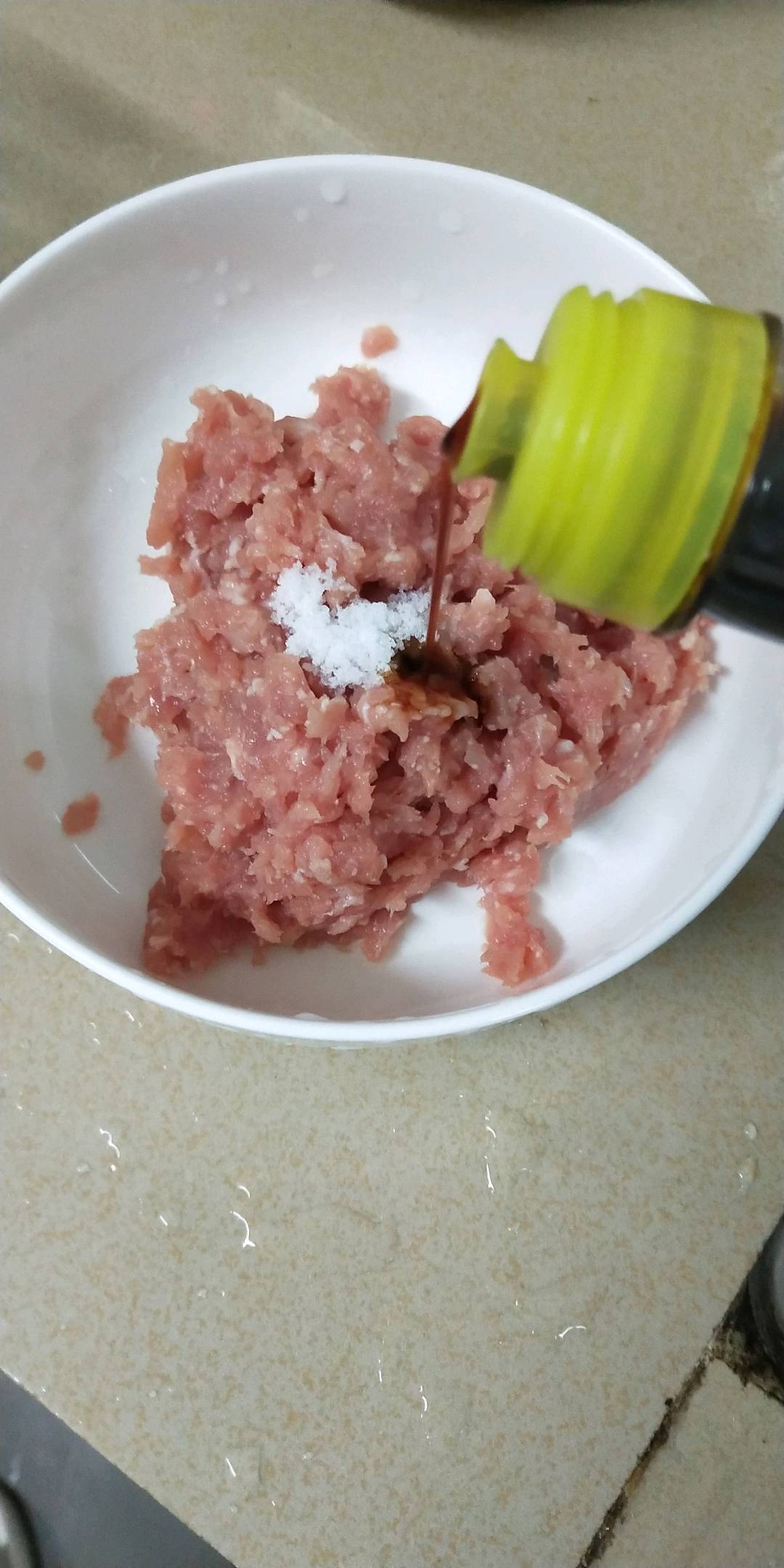 肉餅蒸蛋的做法-咸鮮味蒸菜譜
