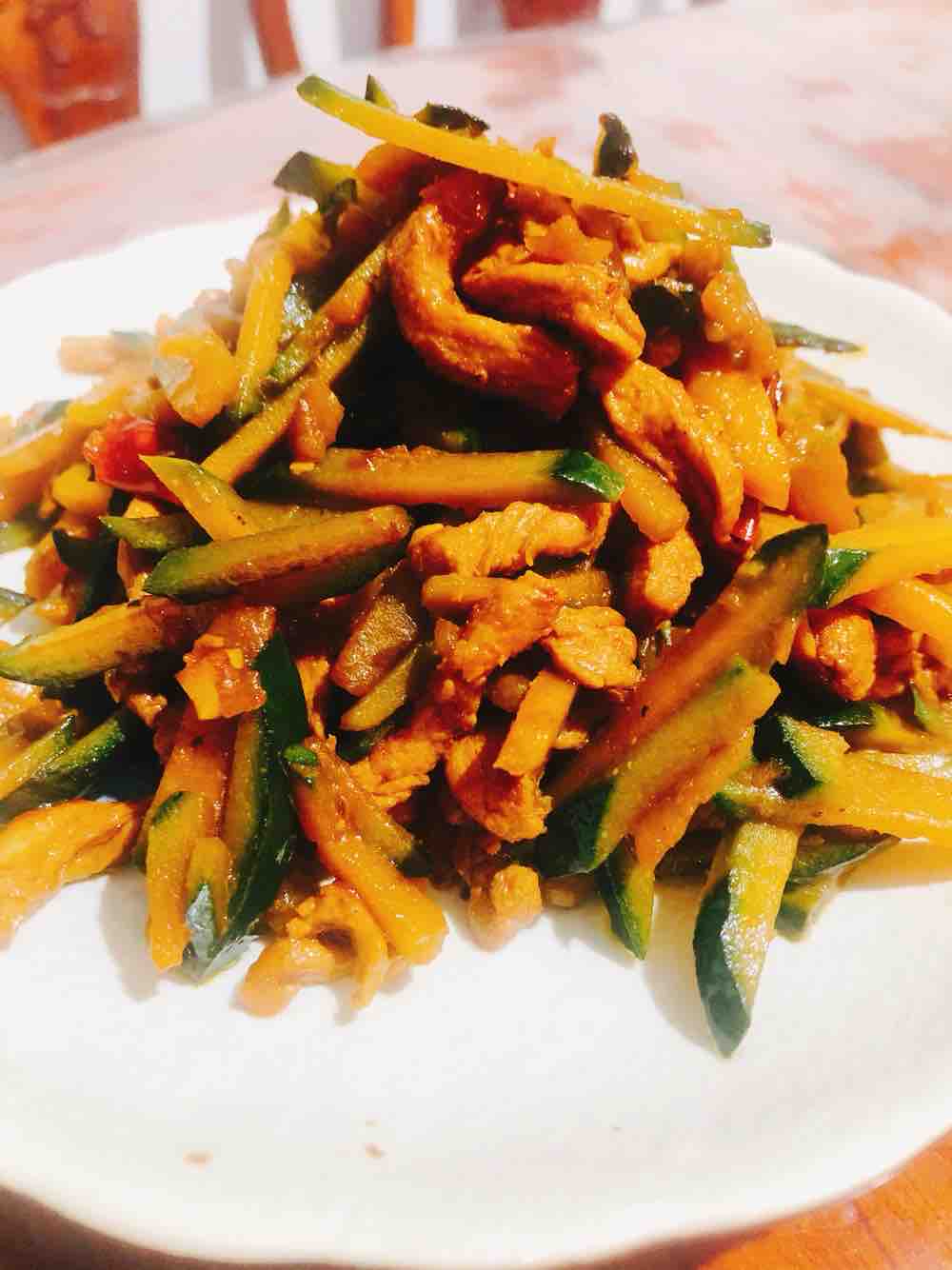 南瓜炒肉絲的做法-家常味炒菜譜-易網健康養生網 南瓜炒肉絲的做法-家常味炒菜譜