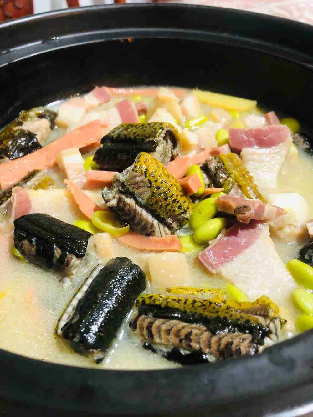 咸肉黃鱔的做法-咸鮮味煮菜譜