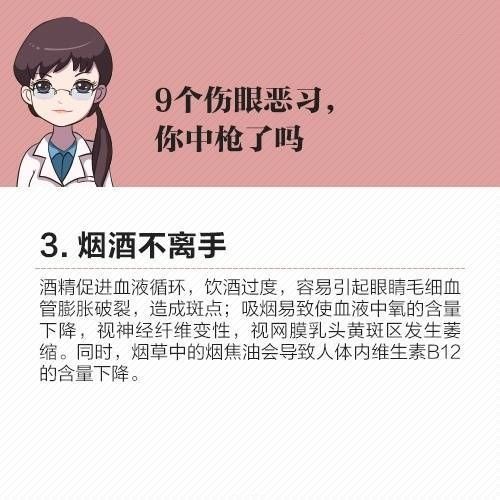 遠離最傷眼的9種惡習！