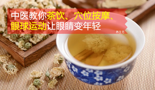 中醫教你茶飲、穴位按摩、眼球運動讓眼睛變年輕