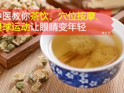 中醫(yī)教你茶飲、穴位按摩、眼球運動讓眼睛變年輕