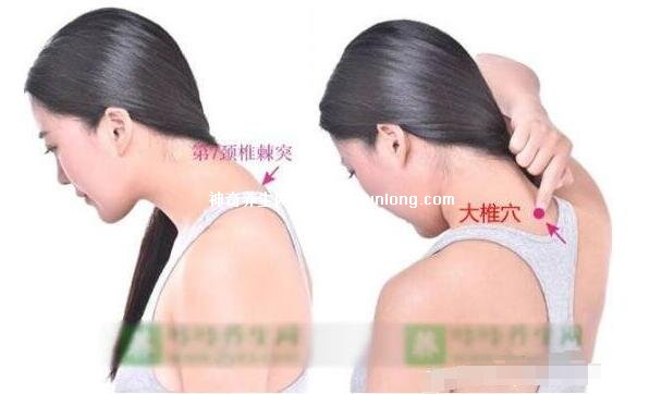 穴位肺俞的準確位置圖片和功效，2個找肺俞最笨方法(止咳化痰)